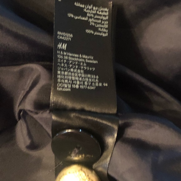 Navy Blue Peacoat by H&M - Picture 13 of 14